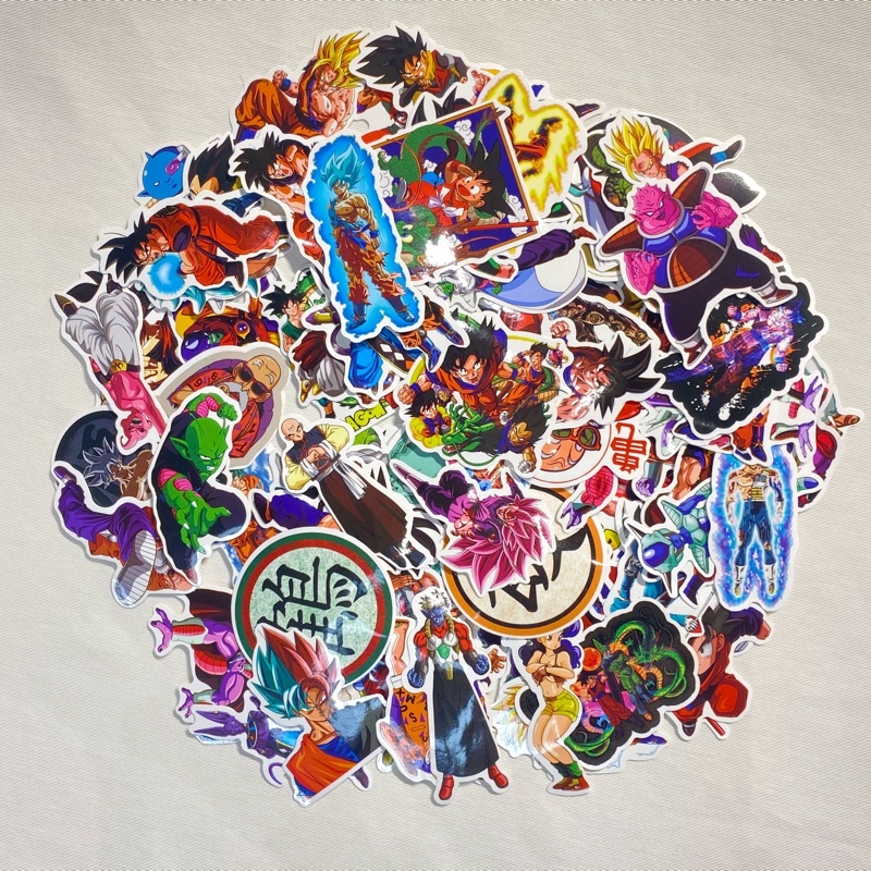 Sticker mũ bảo hiểm chống nước chủ đề hoạt hình anime