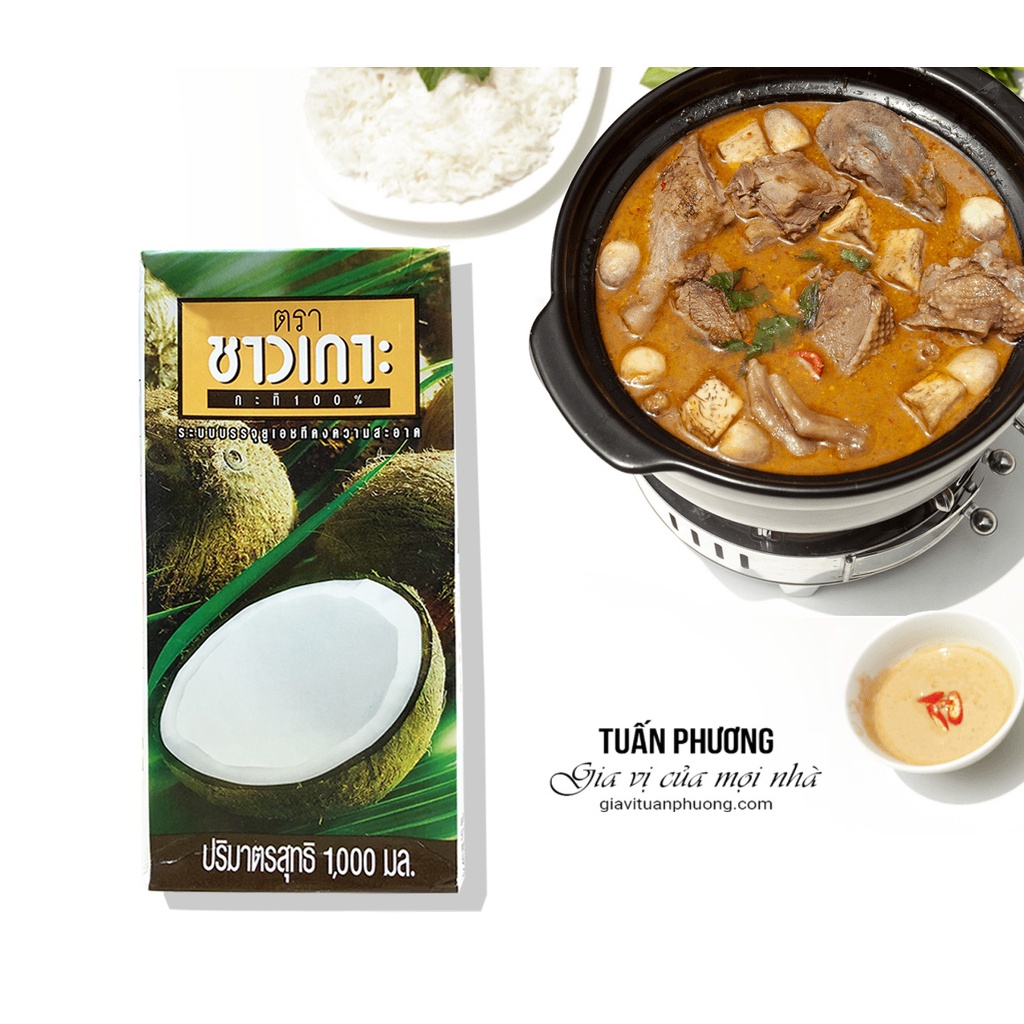 Cốt Dừa Chaokoh Thailand ( Chai 1L )