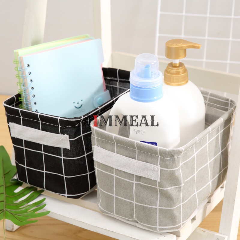 Giỏ Vải Đa Năng, Giỏ Đựng Đồ Cá Nhân, Mỹ Phẩm, Văn Phòng, Mini Để Bàn, Trang Trí, Decor Phòng Tiện Dụng