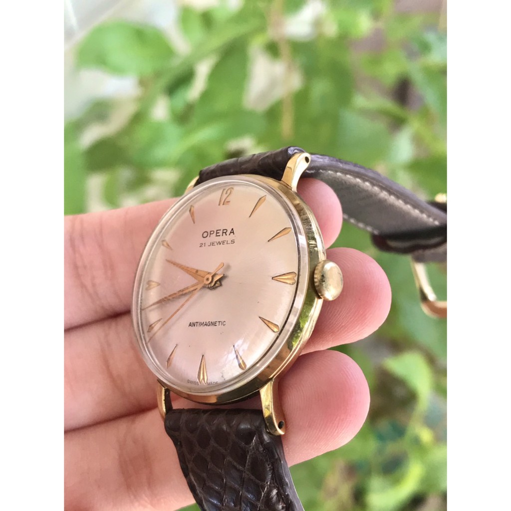 Đồng hồ nam OPERA 21 Jewels - Antimagnetic - Thụy Sỹ