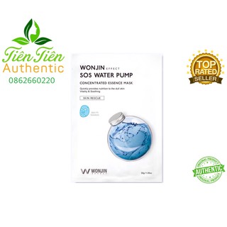 Mặt nạ Wonjin SOS Water Pump Mask 1 miếng ( Xanh dương nhạt)