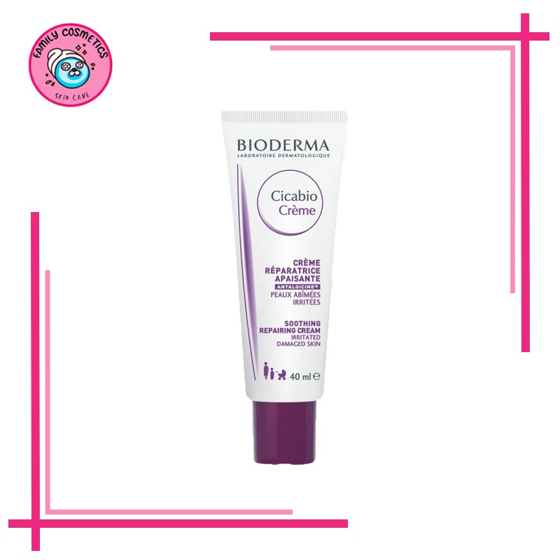 Kem dưỡng phục hồi da Bioderma Cicabio Crème 40ml/100ml - Family Cosmetics