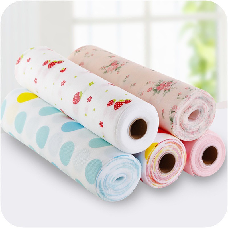 Cuộn 5m vải lót hút ẩm, lót tủ phòng bếp chuyên dụng