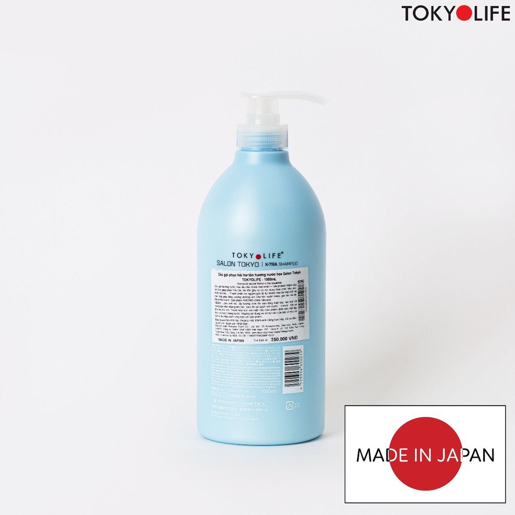 Dầu gội phục hồi hư tổn hương nước hoa Salon Tokyo 1000ml