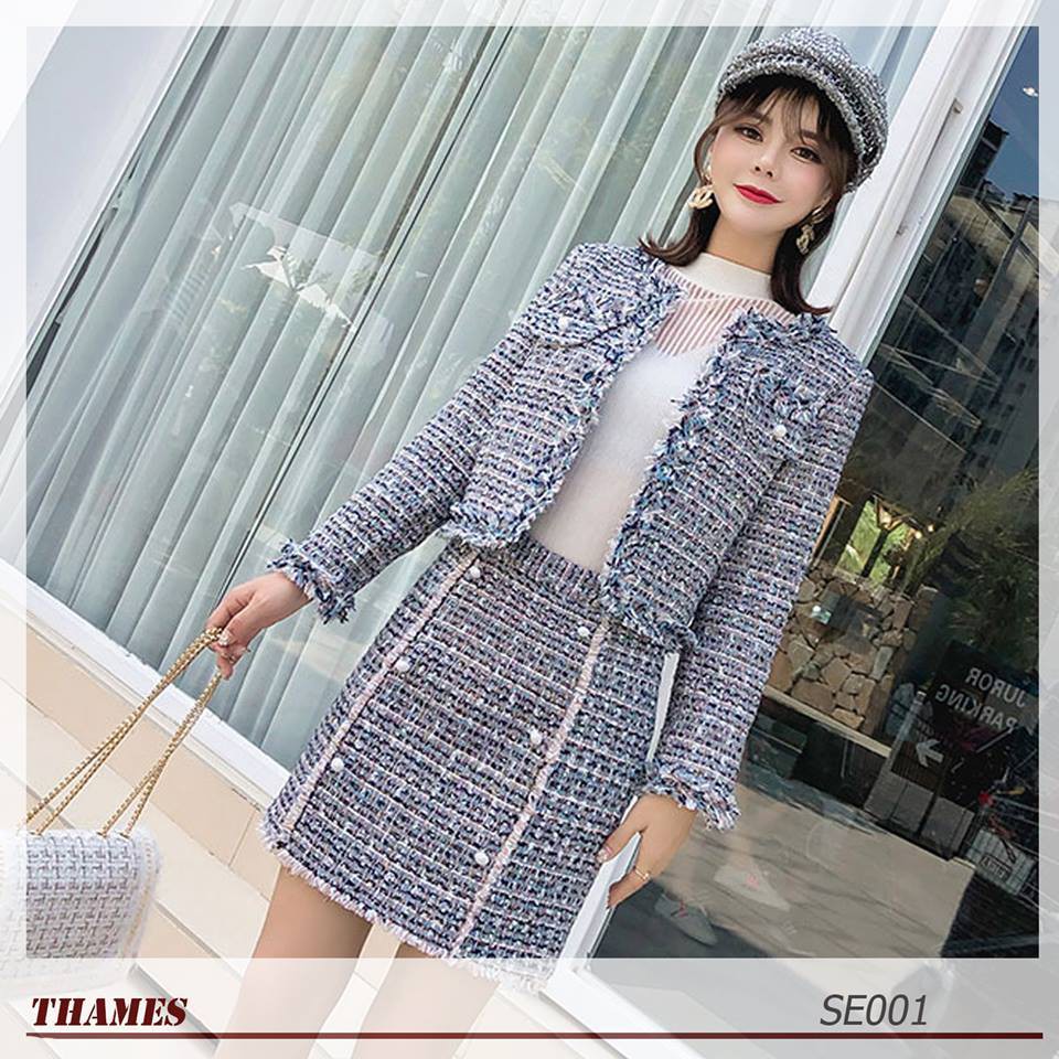 🍏 𝗥ẻ 𝗡𝗵ấ𝘁 😷 | HOT | | HOT | HIT | SET TRANG PHỤC CHÂN VÁY ÁO VEST SET DẠ TWEET CAO CẤP _ tuyệt đẹp ... new 🍎 ,