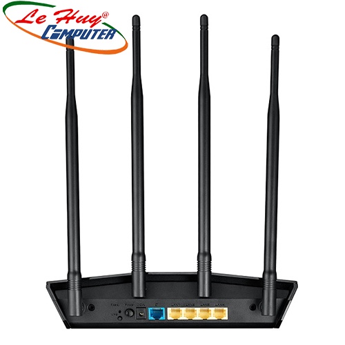 Bộ phát wifi 6 Asus RT-AX1800HP MU-MIMO AX1800Mbps (Xuyên tường)