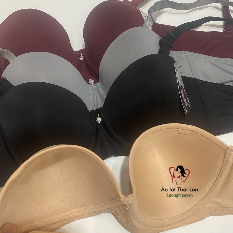 Áo lót áo ngực bigsize có gọng Thái lan Sister hood 2497 cup b mút mỏng size 36 đến size 42 cup ngực thời trang nữ