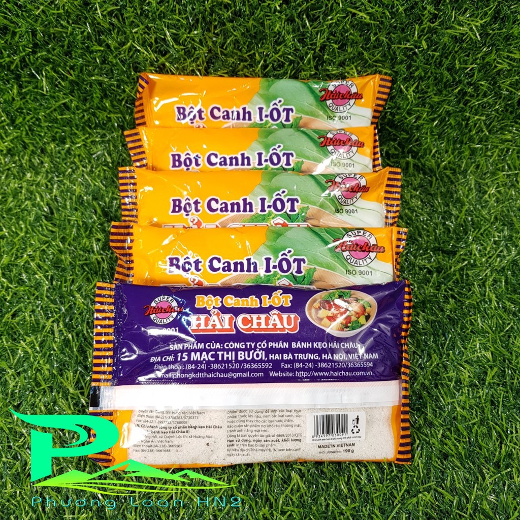 Combo 5 gói Bột canh Hải Châu I-ốt 190g