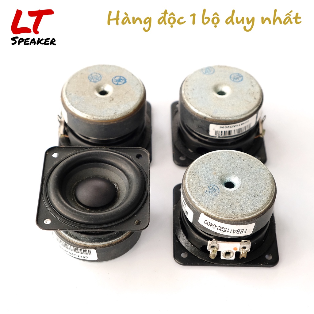 Combo 4 loa toàn dải 2inch tháo Polk Audio Camden Square 6 Ohm 10W - Chỉ có 1 bộ