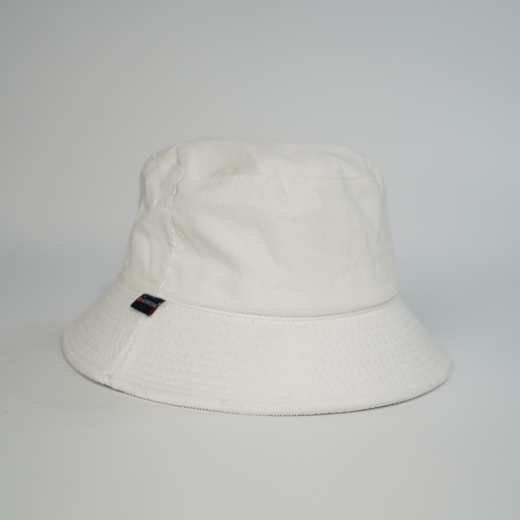Mũ bucket trơn tai bèo vành tròn Nón chất nhung tăm cao cấp thời trang form unisex nam nữ B04
