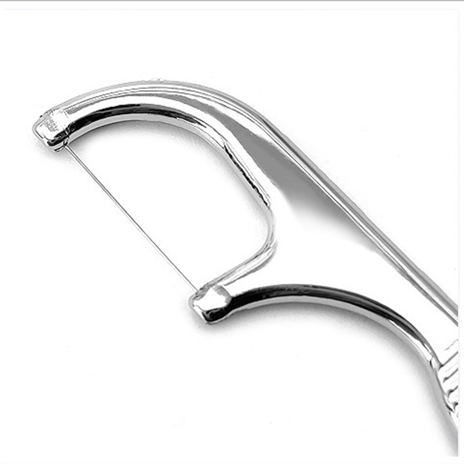 Tăm Chỉ Nha Khoa Bằng Thép Không Gỉ Chất Lượng Cao Chăm Sóc - Vệ Sinh Răng Miệng-Tái Sử Dụng NHiều Lần - G56
