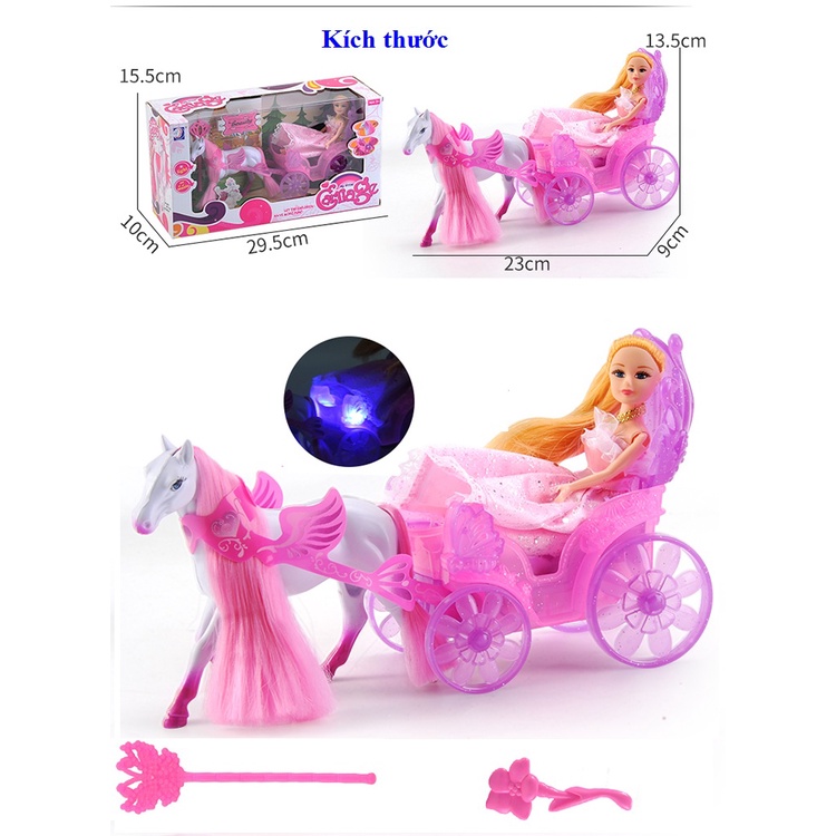 Bộ đồ chơi [Phụ kiện đa dạng] Búp bê Barbie cho bé