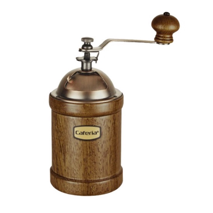 [Hàng chính hãng] Cối xay cà phê cầm tay bằng gỗ Vintage mái vòm siêu xinh Hàn Quốc CAFERIA