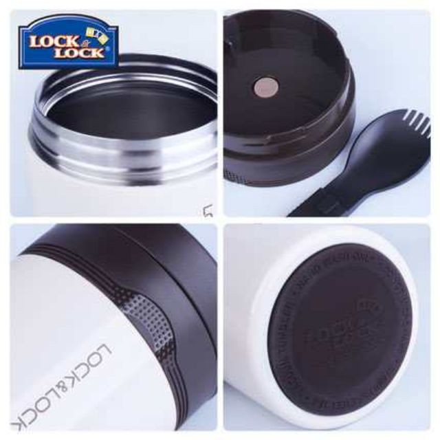 Giá siêu rẻ! Bình giữ nhiệt Wave Food Jar LHC8024 LocknLock trà