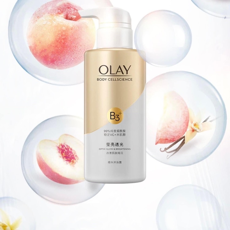 Sữa Tắm Trắng Da Olay B3 Vitamin C