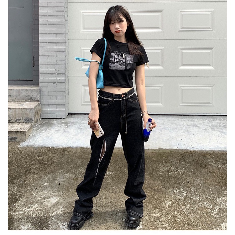 Áo croptop lốc xoáy KA chất cotton 4 chiều, ullzang, body tôn dáng 2022