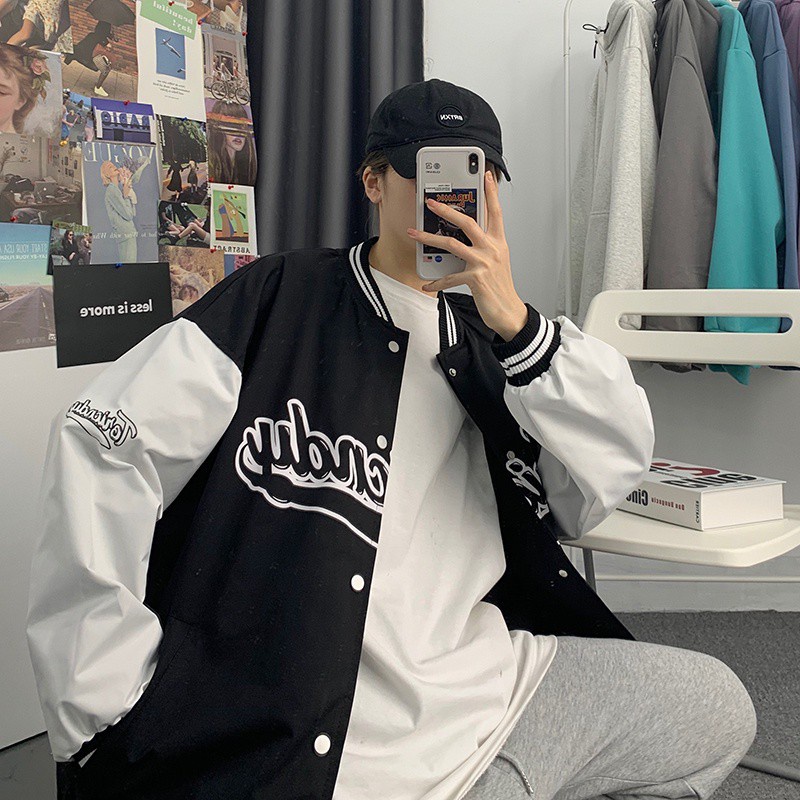 Áo khoác Bomber phong cách Hàn Quốc thời trang năng động cho nam