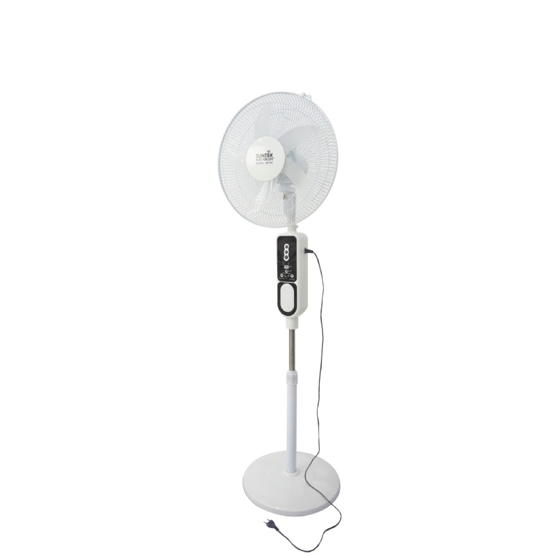 Quạt Cây Tích Điện Năng Lượng Mặt Trời Có Đèn kiêm Pin Sạc Dự Phòng SUNTEK SF-03 26W
