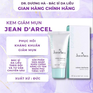 Chính hãng jean d'arcel blemish control - kem làm giảm mụn nhanh - dr. dương hà
