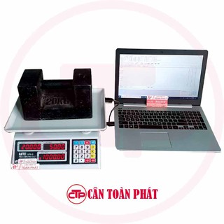 Cân Điện Tử Tính Tiền 30kg UTE UPA-RS232 Kết Nối Phần Mềm Bán Hàng Sapo Kiotviet POS365 Nhanh.VN