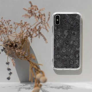 Ốp iphone nghệ thuật Ốp dẻo nền đen trắng Iphone 7/8/8Plus/X/Xs/Xs Max/11/11 Promax/12/12 Promax LIZRAN0028
