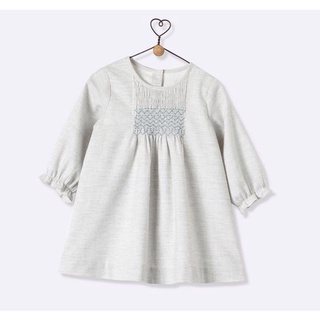 Đầm smock tay dài Girl Collection cho bé