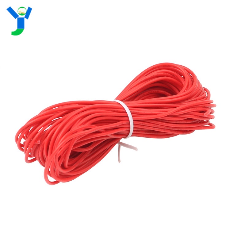 10m dây điện DIY UL1007 24AWG 2 màu đen, đỏ