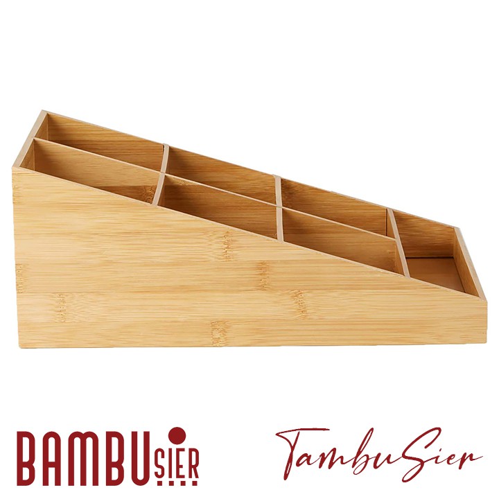 [BAMBOO] Khay đựng đồ đa năng 7 ngăn bằng tre cao cấp - khay đựng đồ bằng tre Việt Nam xuất khẩu [BAUSTIN-07] | BigBuy360 - bigbuy360.vn
