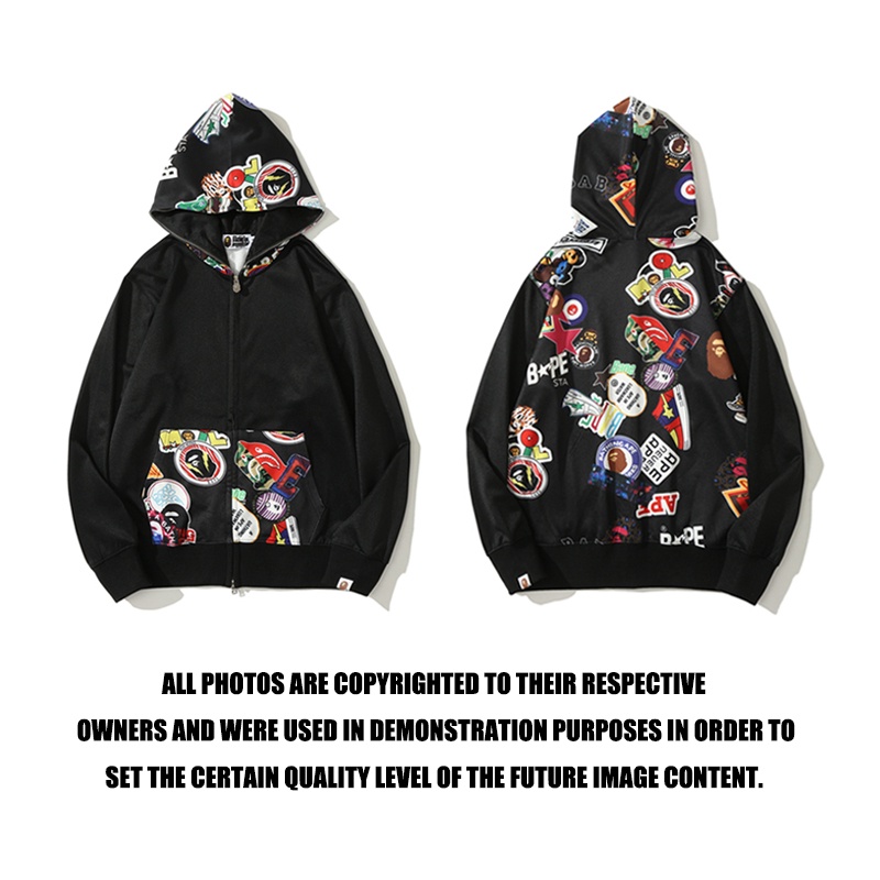 Áo hoodie BAPE Ape in họa tiết # 6759
