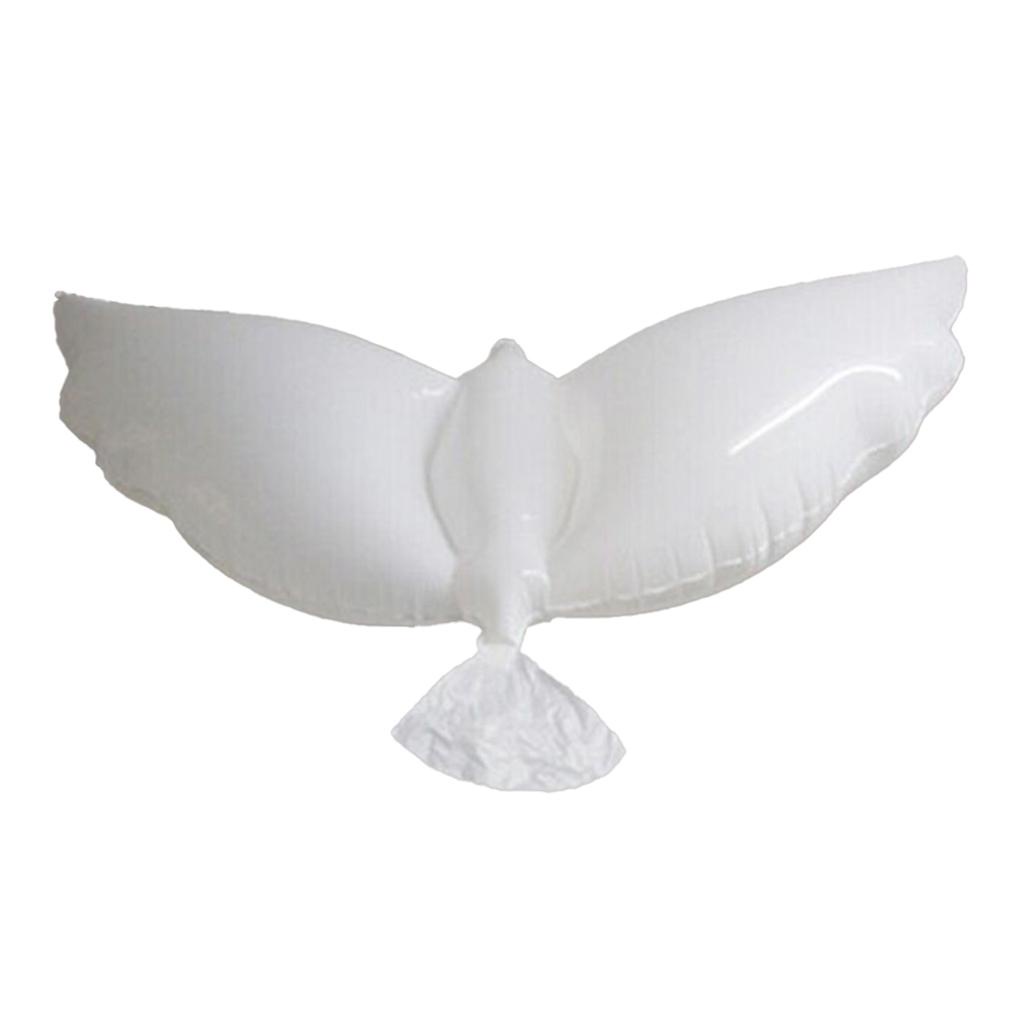 Bong Bóng Tự Động Hình Chim Bồ Câu Trang Trí Tiệc