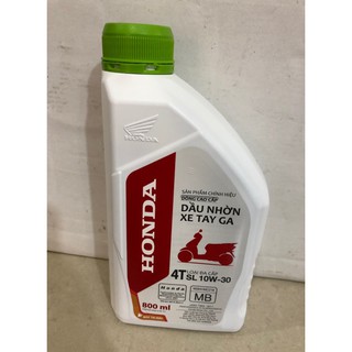 Nhớt Honda tay ga 10W-30 800ml
