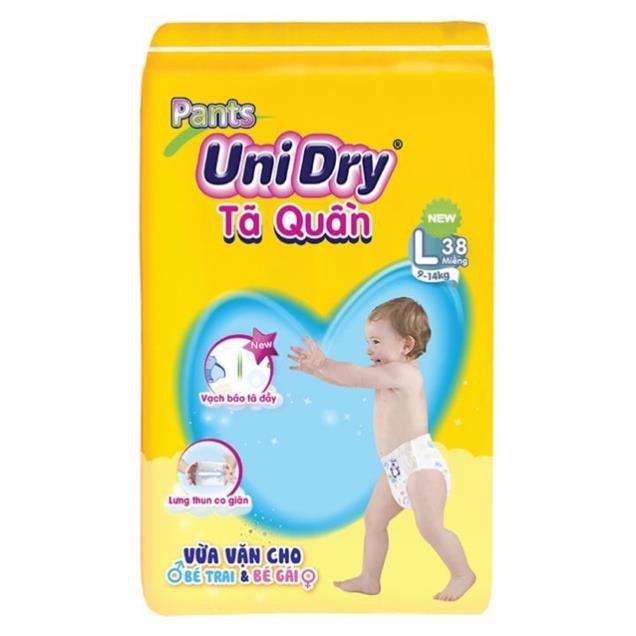 Tã quần Unidry M42/L38/XL34/XXL30