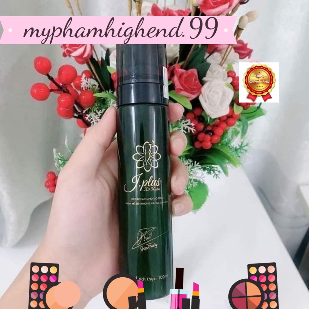 Xịt nano tan mỡ J.Plus (Mua 2 tặng kèm nịt bụng)