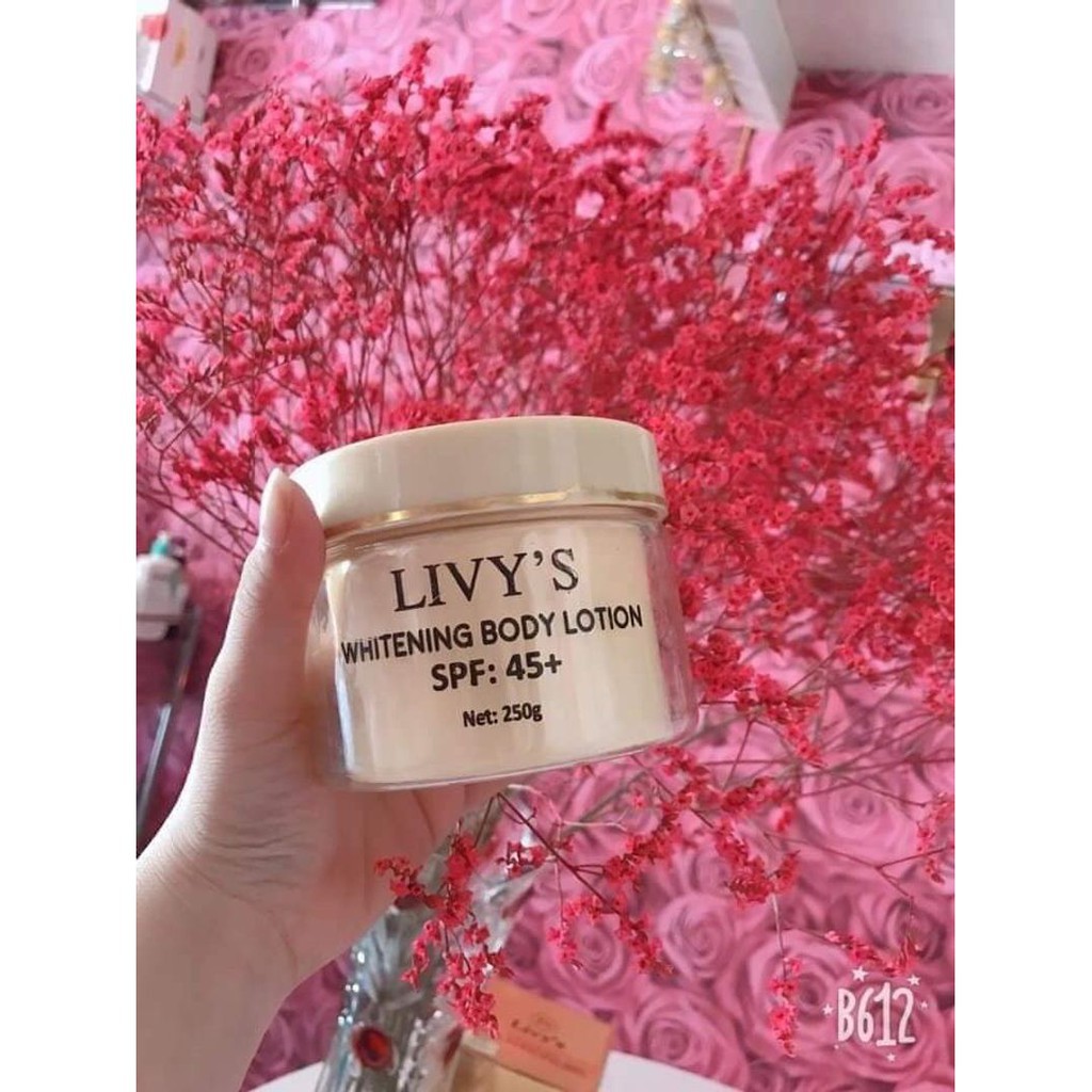 [Mã COS1901 hoàn 8% xu đơn 250K] ( hình chụp thật) kem body Livy’s chính hãng thái lan 250g, TEM MỚI 2020 | BigBuy360 - bigbuy360.vn