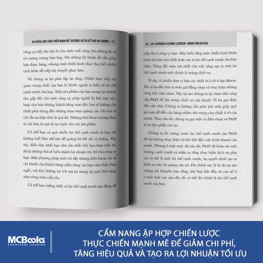 Sách - Marketing Du Kích - 30 Chiến Lược Thực Chiến Mạnh Mẽ Tạo Động Lực Và Kết Quả Phi Thường - BizBooks