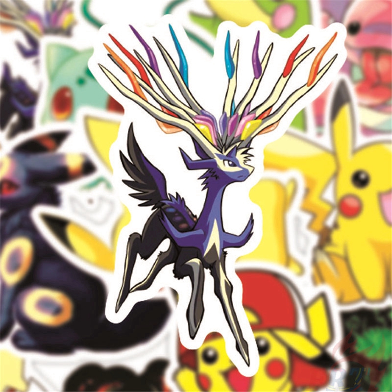 ❉ Pokemon Go - Series 03 Stickers ❉ 50Pcs/Set Mixed Luggage Laptop Skateboard Doodle Stickers