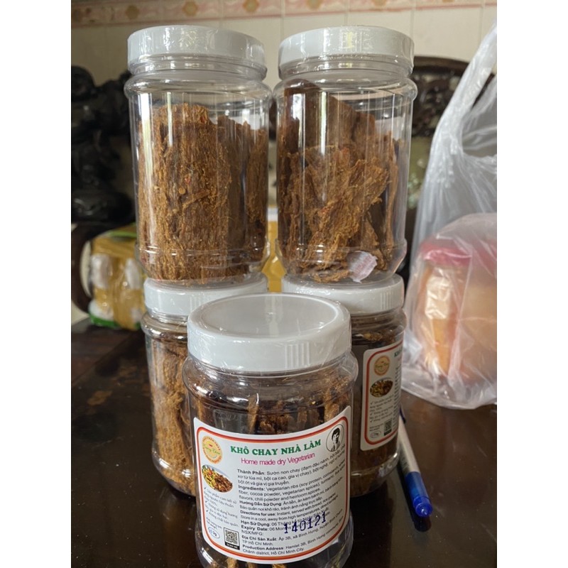 Khô Bò Chay Thực Phẩm Chay Ăn Vặt Chay