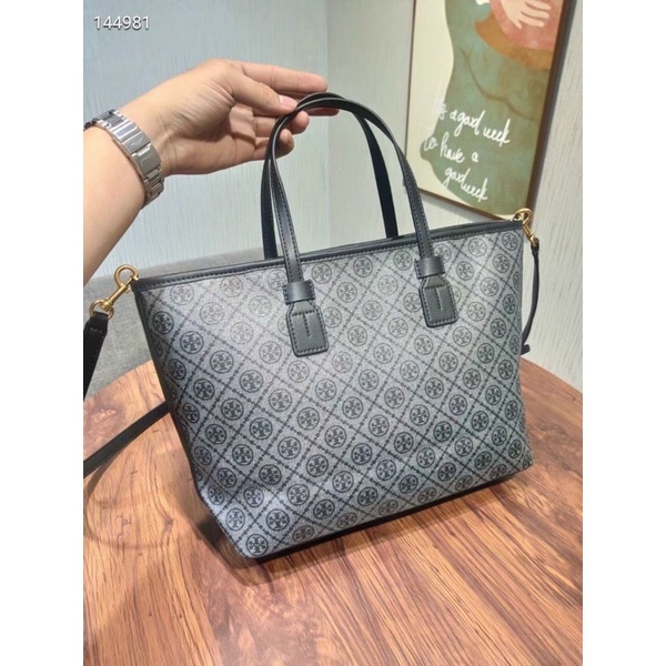 Túi tory burch monogram canvas