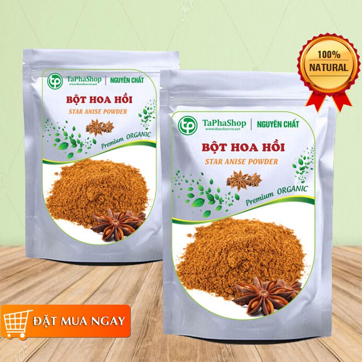 Bột hoa hồi nguyên chất 100g