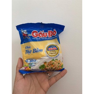 Cháo thịt bằm Gấu Đỏ gói 50g