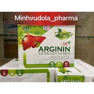 Viên uống bổ gan Arginin Cà gai leo xạ đen - actiso
