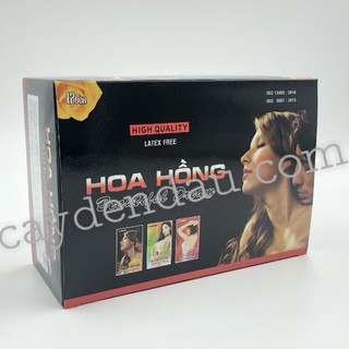 Bao cao su Hoa Hồng  Hộp 120 cái