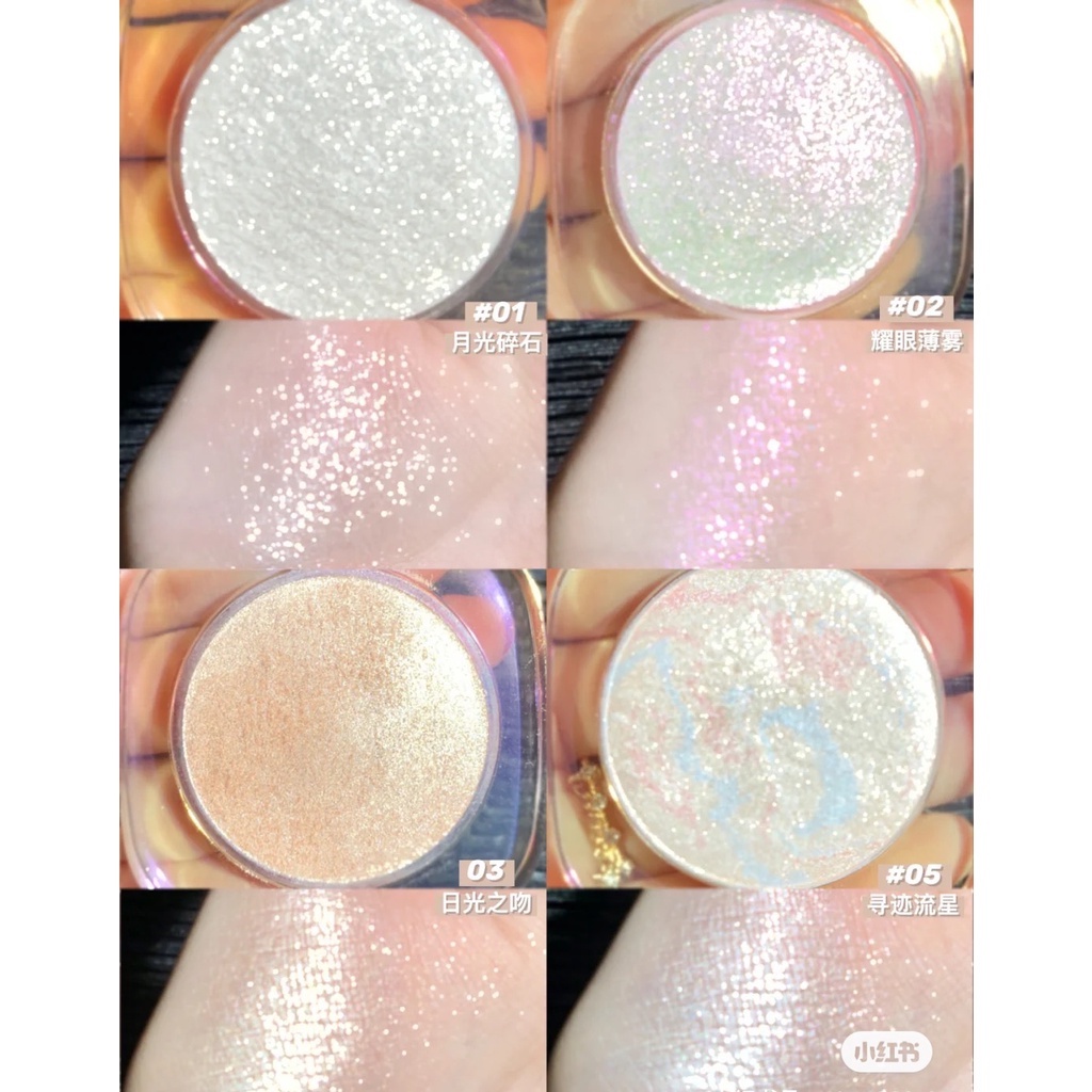 [Hàng mới về] Phấn bắt sáng Joocyee mịn màng ánh nhũ lấp lánh tạo khối trang điểm thời trang 6 tông màu tùy chọn | BigBuy360 - bigbuy360.vn