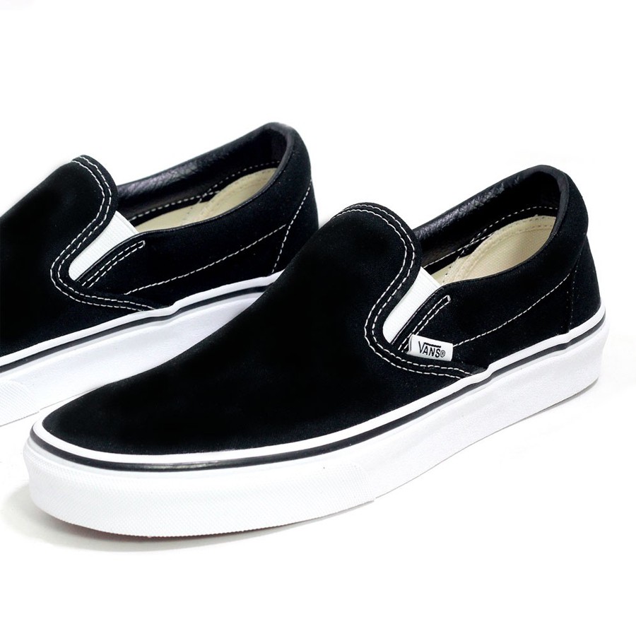 Giày Sneaker Unisex Vans Slip On-VN000EYEBLK