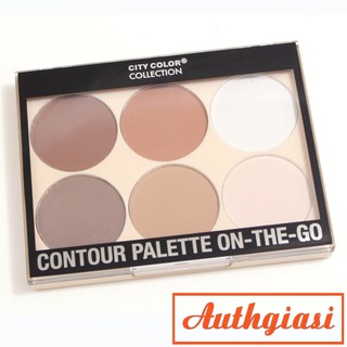 Bảng tạo khối City Color On The Go 6 màu đủ tone sáng tối