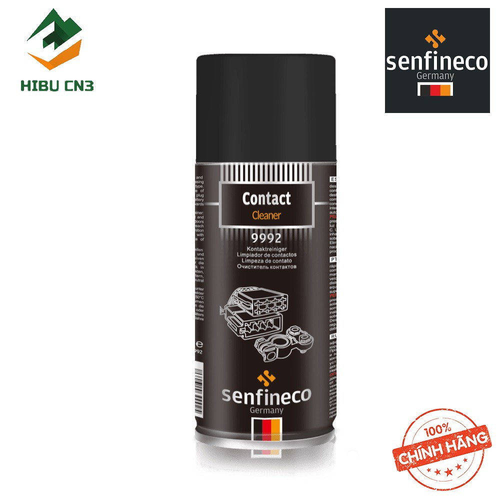 Chai Xịt Vệ Sinh Contact Điện Senfineco 9992 – 450ML Contact Cleaner Hàng Chính Hãng – HIBU CN3