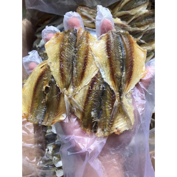 Khô cá liệt chỉ vàng tẩm vị 500gr