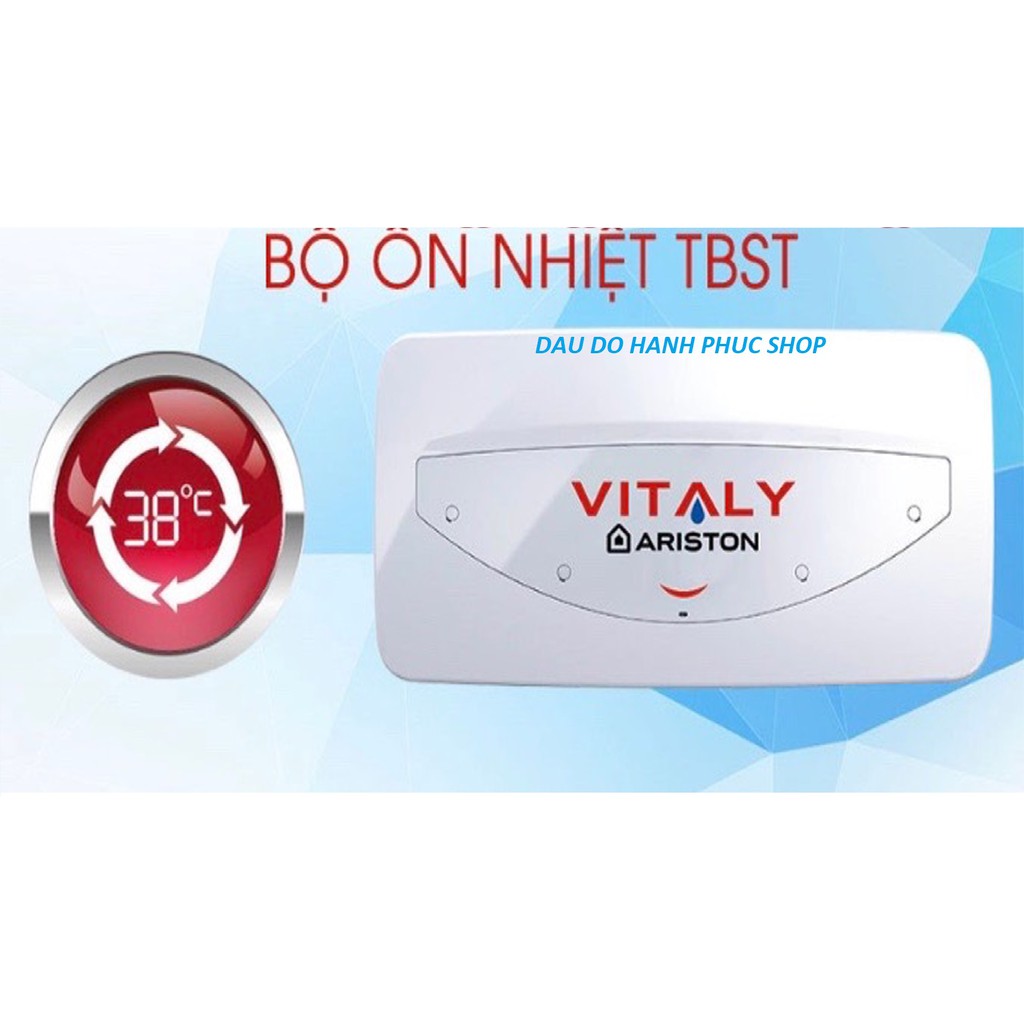 ARISTON VITALY SLIM 20 Lít - VITALY 20 SL - Bình Nóng Lạnh Gián Tiếp