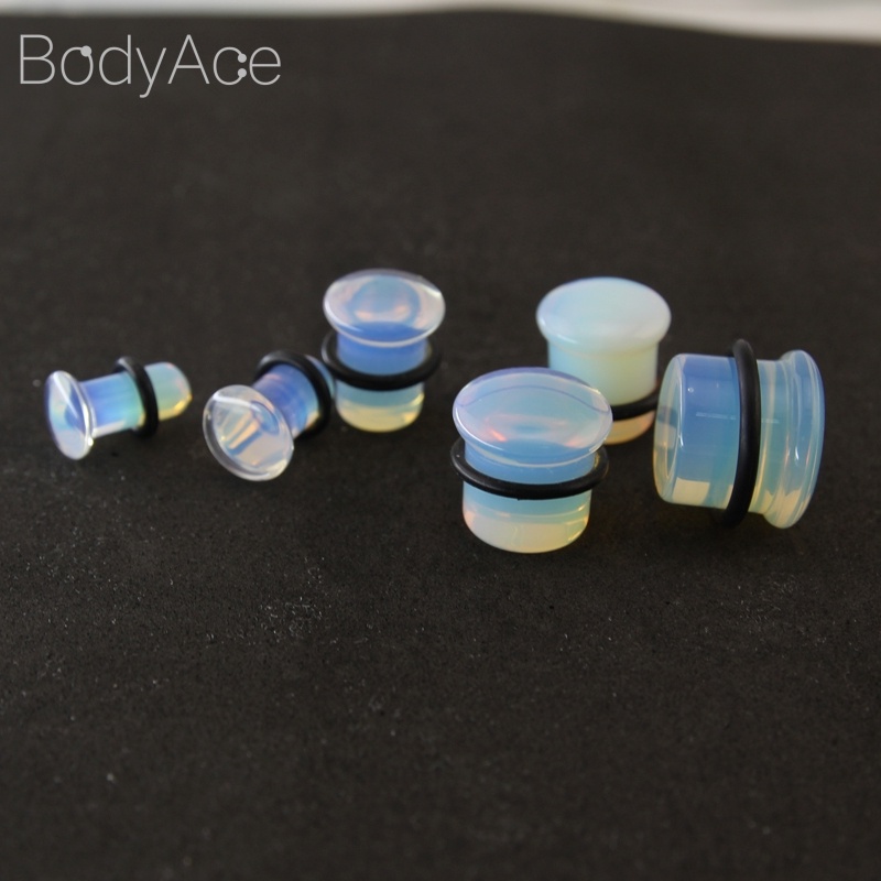 Khuyên Nong Tai Bằng Đá Tự Nhiên 11-18mm