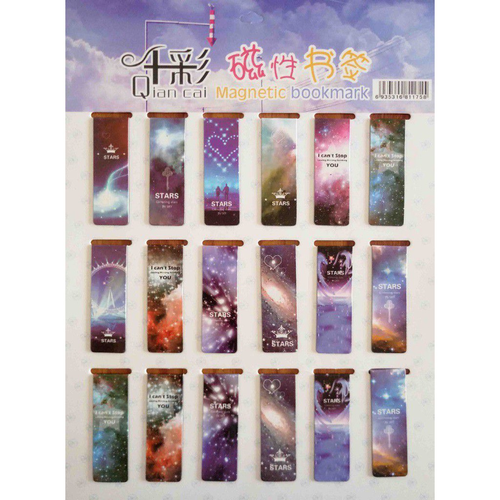 Đồ Kẹp Sách Nam Châm MAGNETIC BOOKMARK - 1 cái